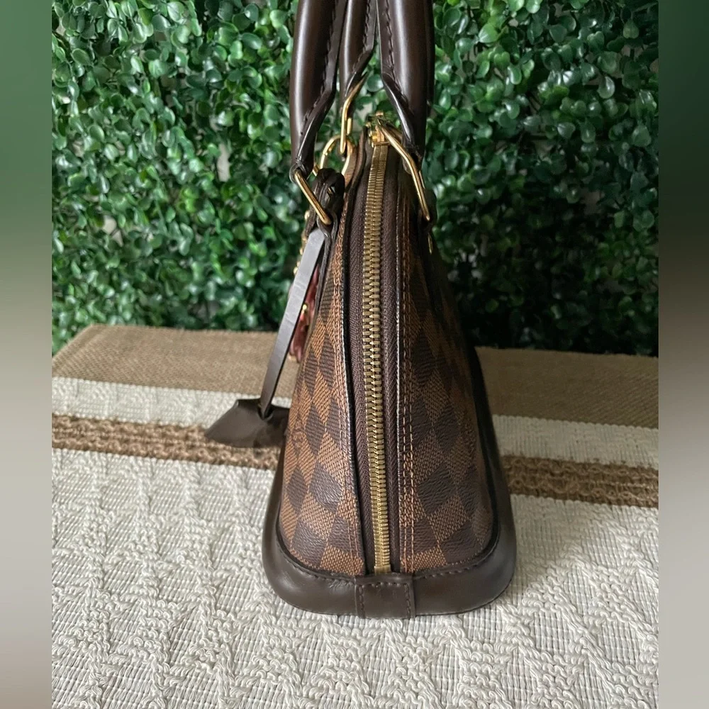 Louis Vuitton Damier Ebene Alma BB Authentic